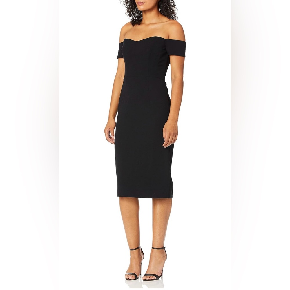 Dress The Population Bailey Off-Shoulder Dress